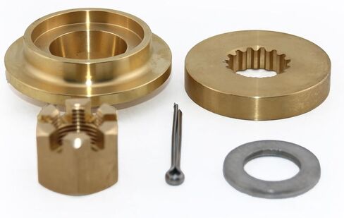 CAPTAIN Hardware Hub Kits Installation fit Suzuki Outboard Propellers,Thrust Washer/Spacer/Washer/Nut/Cotter Pin Included in Kuwait