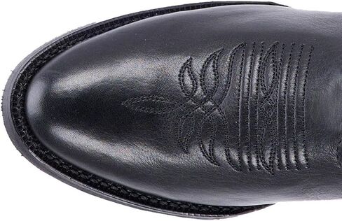 Laredo Womens Spellbound Studded Tooled Inlay Embroidered Square Toe Casual Boots Mid Calf Low Heel 1-2" - Brown - Size 11 B in Kuwait