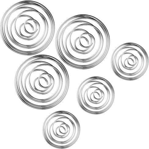 6 PCS Shaker Balls استبدال زجاجة شاكر 2 أحجام كرات خلط الفولاذ المقاوم للصدأ لشراء البروتين ، زجاجة الشرب in Saudi Arabia