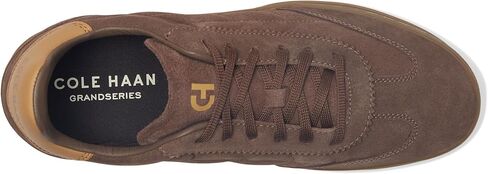 Cole Haan Men's Grandpro Topspin Golf Sneaker, Lava Suede/Orzo/Golden Honey, 10 in Saudi Arabia