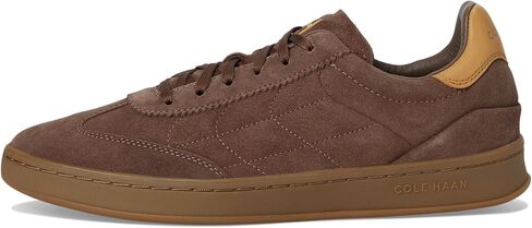 Cole Haan Men's Grandpro Topspin Golf Sneaker, Lava Suede/Orzo/Golden Honey, 10 in Saudi Arabia