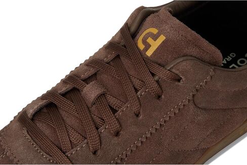 Cole Haan Men's Grandpro Topspin Golf Sneaker, Lava Suede/Orzo/Golden Honey, 10 in Saudi Arabia