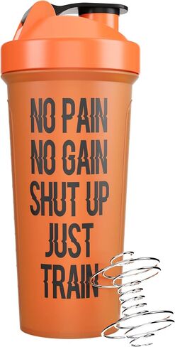 5 PACK Protein Shaker Bottles for Protein Mixes -24 OZ- Dishwasher Safe Shaker Cups for Protein Shakes - Shaker Cup for Blender Protein Shaker Bottle for Shakes Protein Shake Blender in Saudi Arabia