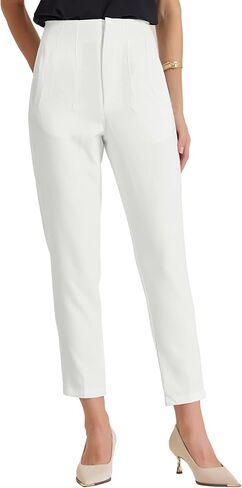 Allegra K Women's High Waisted Packets Business Work Office Casual Long Pants in Saudi Arabia