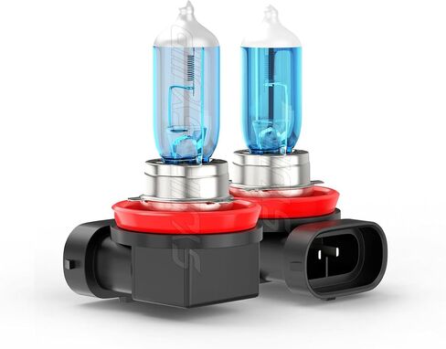 For Jeep Grand Cherokee Headlight Bulbs 1999 2000 2001 2002 2003 2004 2005 2006 2007 2008 2009 2010, 9005 9006 High Low Beam Halogen Lights Combo, 6000K White 55W, 300% Brightness, Plug n Play, 4-Pack in Saudi Arabia