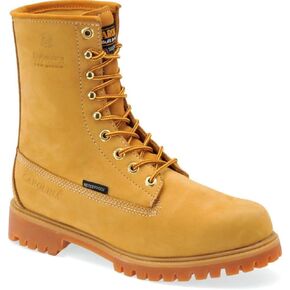 Carolina Men's CA7145 Journeyman 8Soft Toe Insulated Waterproof Work Boot Yellow 8.5 EE