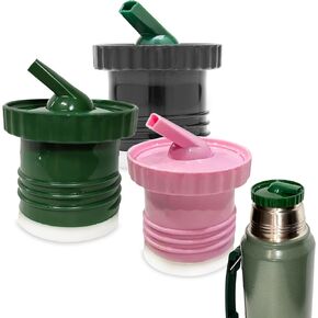 Stanley Thermos Stopper Pico de Mate Replacement Cap - Fits Classic Vacuum Insulated Wide Mouth Bottles (1.1QT, 2QT) (Pink)
