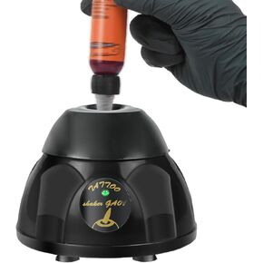 Mini Vortex Mixer - Gakonp 4000rpm Paint Shaker Rechargeable Nail Polish Shaker Vortex Paint Mixer for Lab Mixing Tattoo Ink Eyelash Products Mini Ink Mixer with Touch Function