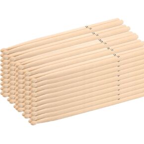 36 Pairs Drum Sticks, 5A Classic Wood Tip Drumstick Bulk, Maple Wood Drum Sticks Set, 16 Inch