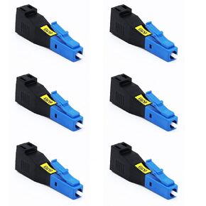 LC Male to Female .9/125 Attenuator 6dB - Pack of 5