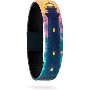 ZOX Bracelets — Stretchy Elastic Band with Motivational Affirmations and Beautiful Artwork, Great Wristband Gift for Men & Women of All Ages