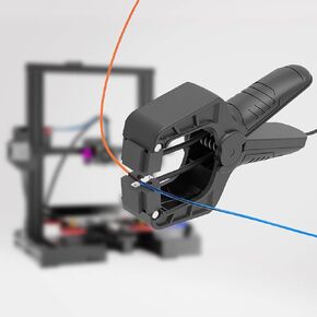 1.75mm 3D Filament Connector, Filament Splicer Tool 1.75, Filament Welder,Easy Operate Repair Broken 3D Filament for All Kind PLA/ABS/PETG/TPU/PC/PP/HIPS Material