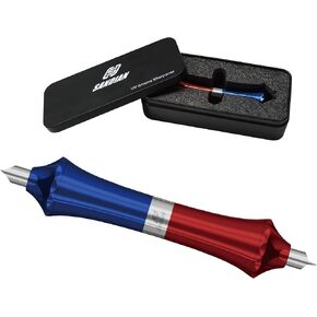 Sandian Golf Iron Club Groove Tarmener Cleaner Tool ، Meads High Precision Blade Long-Long-SKD11 ، الجانب المزدوج U-Groove & v-Groove ، قبضة مريحة ، فحص سهلة وعض ، وتوليد أقصى درجات التراجع الخلفي