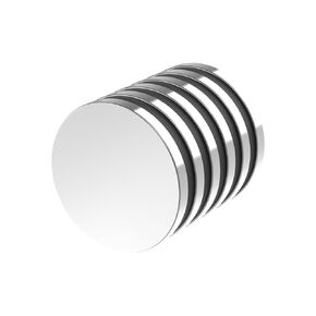 Exactly N52 Grade 1.25"Dx0.125"H - 6 Pack, Most Powerful Round Rare Earth Magnets - 5/4" Dia x 1/8" Thick,True Super Strong Large Heavy Duty Neodymium Disc Magnets
