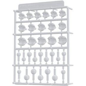 PPC-T115 Premium Parts Collection, Joint Craft, Ball Joint, Large, Pure White, Plastic Model Parts