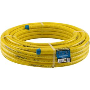 HomeFlex 11-00775 3/4 بوصة × 75 قدم أنابيب مموجة، ستانلس ستيل