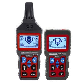 Underground Cable Tester Locator Wire Tracker Detector,Circuit Tracer Metal Pipe Detector, Wall and Underground Pipeline Gas Supply Pipeline Paths Wire Detector ﻿