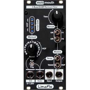 Motomouth Formant Filter Eurorack Module (Black Panel)