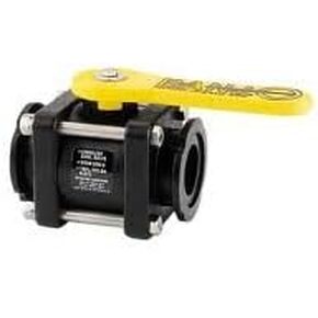 Banjo MV200CF 2" Manifold Flange Ball Valve, Polypropylene, Max 150 PSI