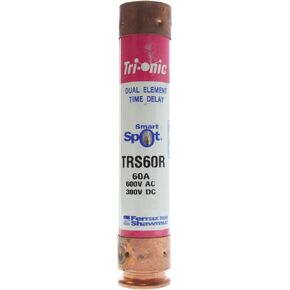 Mersen TRS60R 600V 60A 5 0.5X1 1/16 Time Delay Fuse, 10-Pack