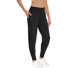 WiWi Joggers for Women with Pockets High Waist Workout Yoga Tapered Sweatpants Women's Lounge Pants S-XXL