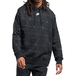 Nike Aop Gel Fleece Pullover Hoodie Mens XL
