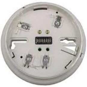 SIMPLEXGRINNELL 4098-9792 ADDRESSABLE, SSD Sensor Base, FLANGED, 4.875 INCHES, SNAP-in, for USE with SIMPLEX Intelligent Control Panel, White