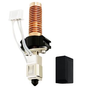 Upgrade Ceramic Nozzle Hotend Kit for Adventurer 5M Quick-Detachable Hot End for Adventurer 5M Pro 0.4MM Hardened Nozzle High Speed Printing Print Head for Flashforge Printer Accessories
