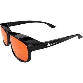 DefenderShield Premium Fit-Over Blue Light Blocking Glasses - Daytime - Yellow Tint to Block Harmful Blue Light from Gaming PC, Laptop and Smartphone Glare - Digital Eye Strain Protection