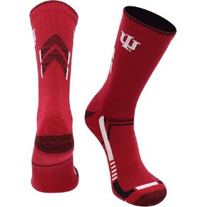 Indiana Hoosiers Socks University of Indiana Hoosiers Champion Crew Socks
