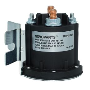 Solenoid Switch Relay 12V 150A 4 Terminal 161394 684-1211-212 Starter Solenoid Motor Relay DC Contactor HYD01633 HYD08831 Compatible with 684-1251-212 684-1261-212 684-1211-212-06 Max 800A