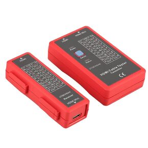 UT681 HDMI Tester HDMI Mini Cable Tester, Portable High Definition Network Cable Tester, HDMI Tester Tool to Check Disorder Short Open and Cross Connection