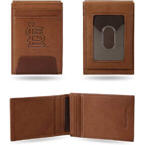 Rico Industries Cardinals - Sl Premium Leather Front Pocket Wallet