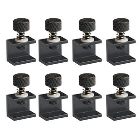 3D Printer Bed Clips, 8PCS Adjustable Ender 3 Glass Bed Clips for Creality Ender-3 Neo/Pro/ V2, Ender-5/5 Pro, CR-10, CR-10S, CR-20 PRO, Easy to Install and Remove