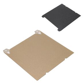 Bewinner Upgraded Textured PEI & Smooth PEO Flexible Heated Bed 235x235mm, Double Sided PEO + PEI Heated Spring Steel Build Plate for Ender 3/ K1/Ender 5/CP 01/CR 20,