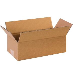 PARTNERS BRAND 12 x 5 x 4 Corrugated Cardboard Boxes, Long 12"L x 5"W x 4"H, Pack of 25 | Shipping, Packaging, Moving, Storage Box for Home or Business, Strong Wholesale Bulk Boxes