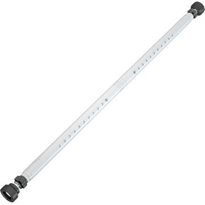Sliding Glass Door Security Bar,Adjustable Security Bar (Updated Model(16.5-51 inch)) White