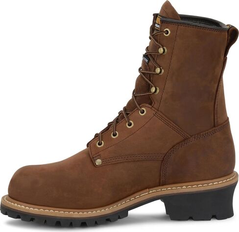 Carolina Men's CA7145 Journeyman 8Soft Toe Insulated Waterproof Work Boot Yellow 8.5 EE in Saudi Arabia