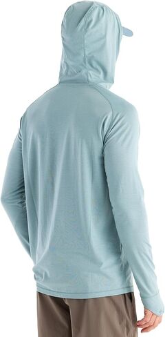 Free Fly Men's Elevate Hoodie - UPF 30+ Sun Protection Shirts, Odor Control, Moisture Wicking, Long Sleeve Sun Hoodie for Men in Kuwait