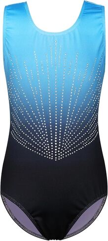 BAOHULU Gymnastics Leotard for Girls Shiny Diamond Ballet Dance One Piece Outfit in Saudi Arabia