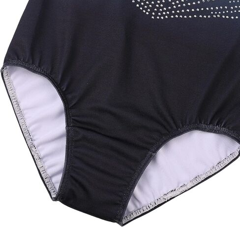 BAOHULU Gymnastics Leotard for Girls Shiny Diamond Ballet Dance One Piece Outfit in Saudi Arabia