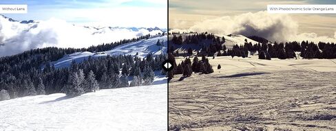 نظارات Revo رقم 3 و4 و5 و6 x Bode Miller: عدسة SuperNova+ Photochromic، تصميم بدون إطار in Kuwait