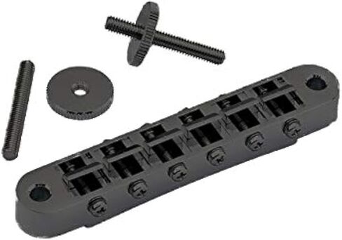 Gotoh GE103B Tune-O-Matic Style Guitar Bridge with Small Posts, Cosmo Black in Saudi Arabia