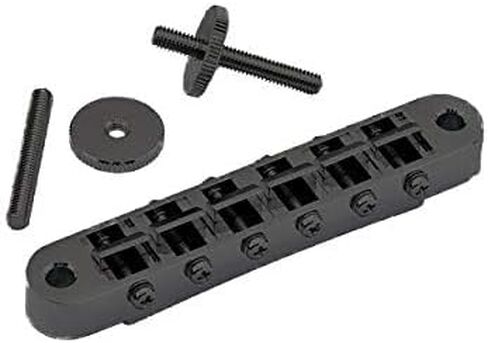 Gotoh GE103B Tune-O-Matic Style Guitar Bridge with Small Posts, Cosmo Black in Saudi Arabia