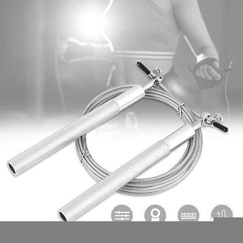 Bnineteenteam Speed Jump Rope with Aluminium Alloy Handle for Gym, Cardio,Fitness, Training in Saudi Arabia