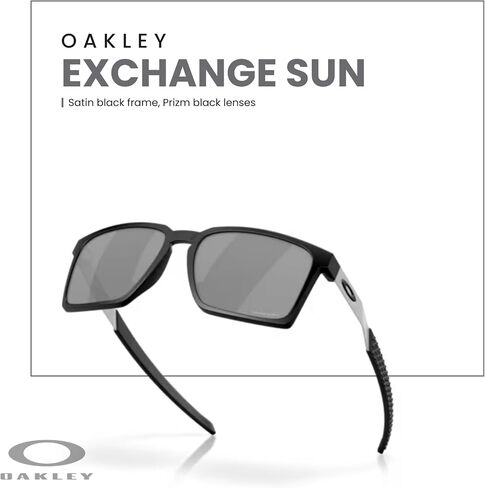 Oakley Exchange Sun OO9483 Rectangle Sunglasses for Men for Women + BUNDLE Accessory Leash + Designer iWear Kit in Saudi Arabia