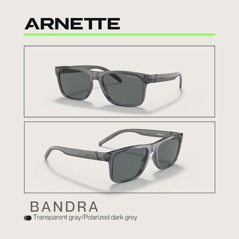 Arnette Bandra AN4298 Square Sunglasses for Men + حزمة مع مجموعة نظارات مصممة Iwear مجانية in Kuwait