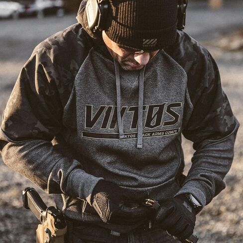 VIKTOS Men's Fallback MC Durable Tactical Hunting Relaxed Fit Hoodie with Front Kangaroo Pocket in Kuwait