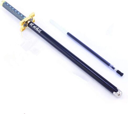 شيطان سلاير: Kimetsu No Yaiba Toys Action Action Actions Tokitou Muichirou Signature Pen Sword Game Collection Supplies Gift Martial Arts Collections (DS-Tokitou Muichirou) in Kuwait