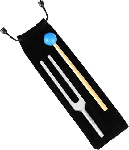 شوكة ضبط QWORK 432 هرتز للشفاء والصحة - سبائك ألومنيوم مقاومة للصدمات، من أجل الريكي، وتقليل التوتر، والتأمل، والعلاج الصوتي in Kuwait